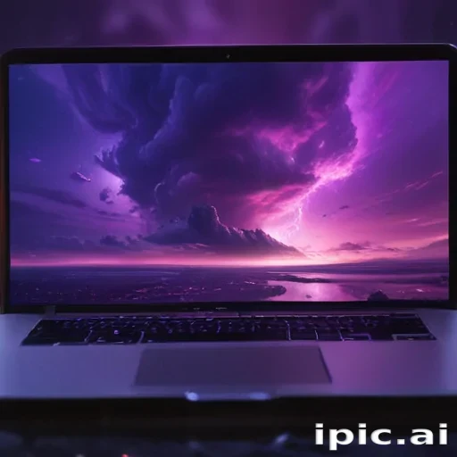 purple aesthetic wallpaper laptop