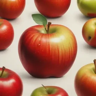 drawings of apples