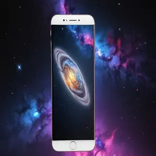 iphone space wallpaper