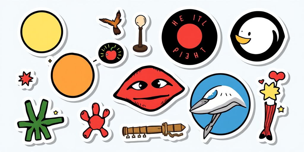 clipart of stickers