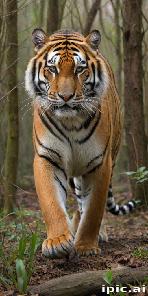 transparent tiger