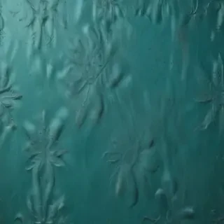 plain teal background