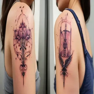 transparent tattoos