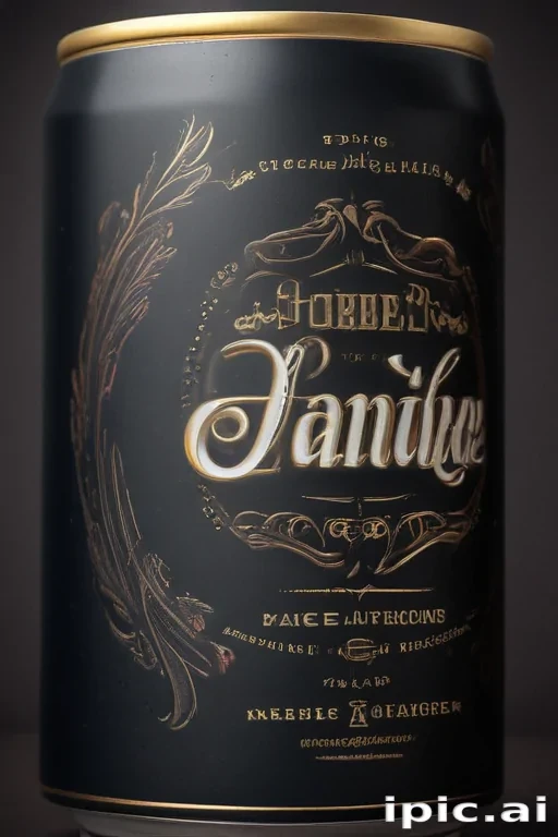 beer can mockup