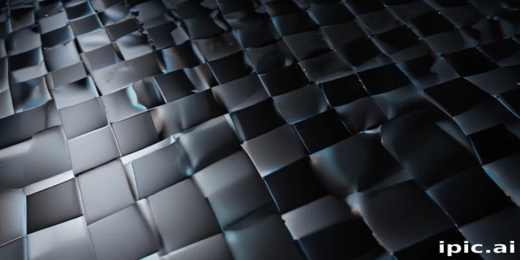 black checkered background
