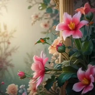 flower screen background