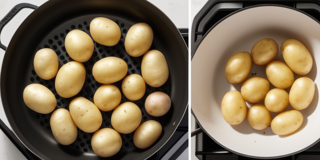 should you boil potatoes before air frying