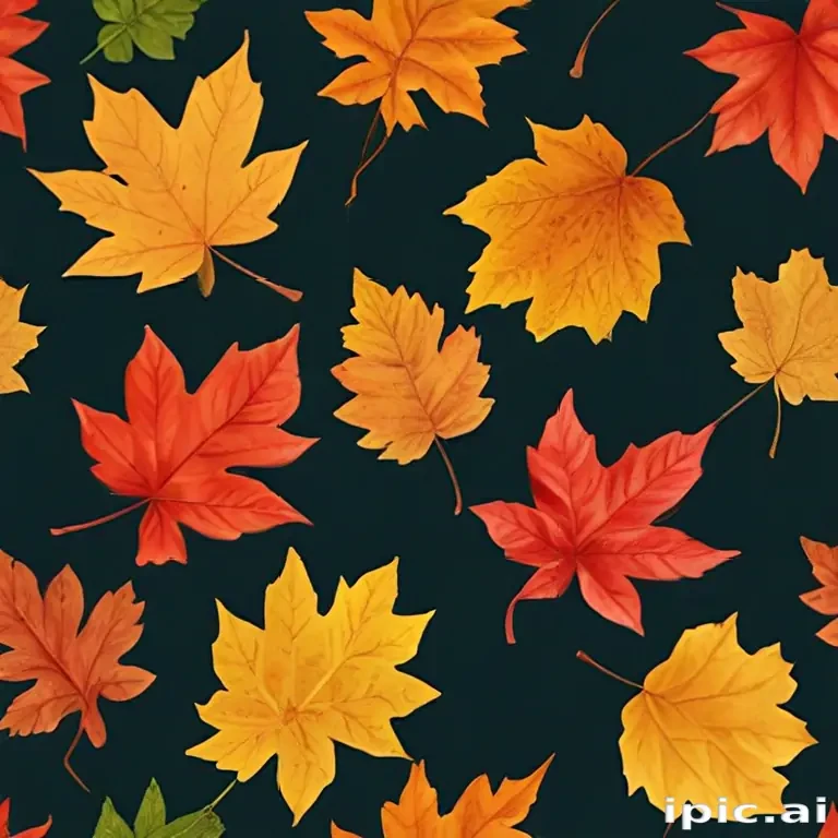 fall leaves png transparent