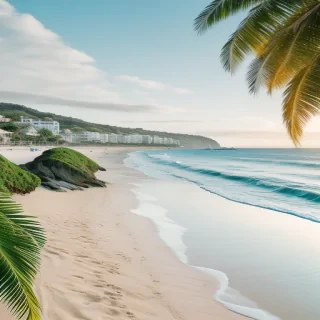 ios beach wallpaper