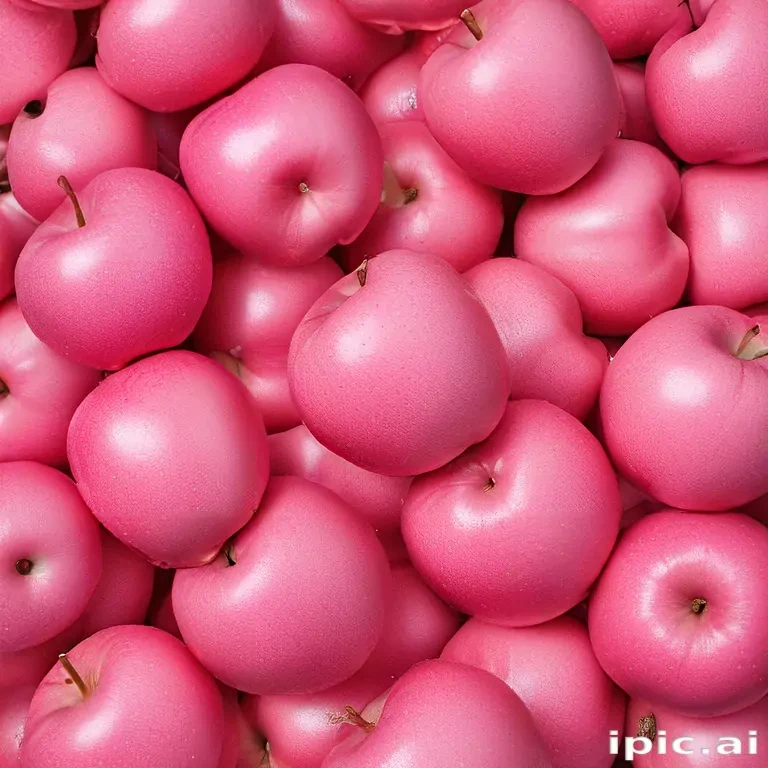 pink apple wallpaper