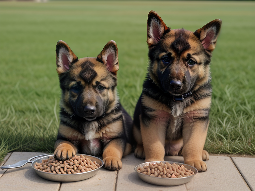 best dog food for german shepherd puppy