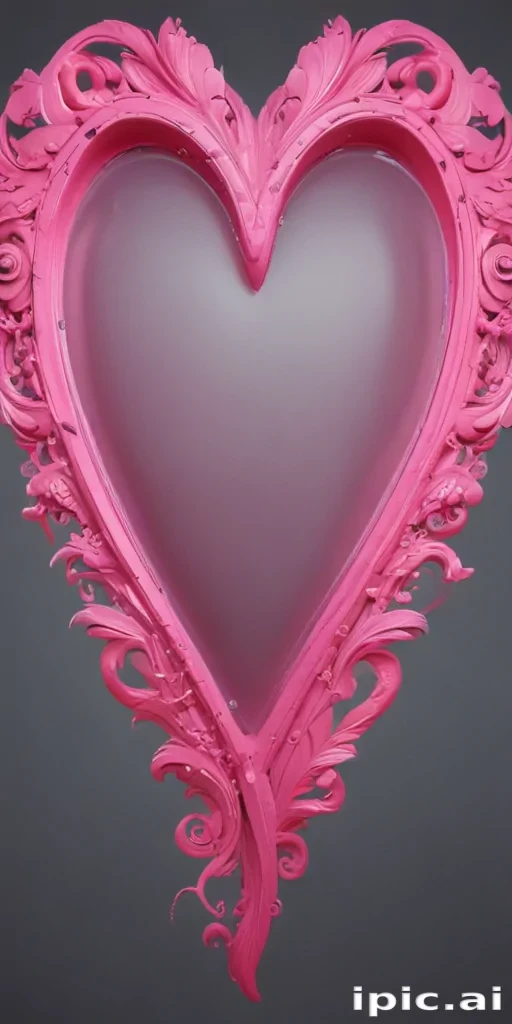 pink heart clipart