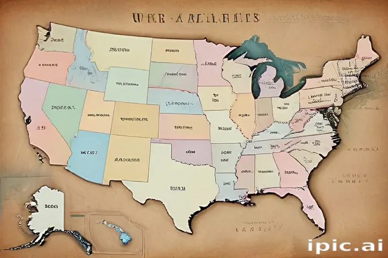 map of the united states