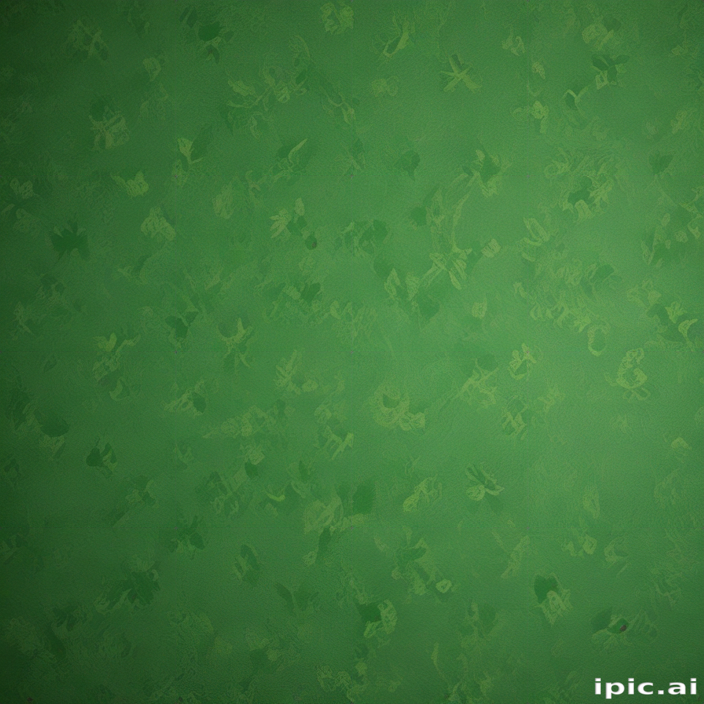 Vibrant Green Textured Background with Subtle Floral Patterns and Depth