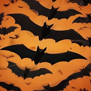 pics of halloween bats