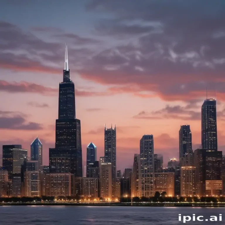 chicago skyline png