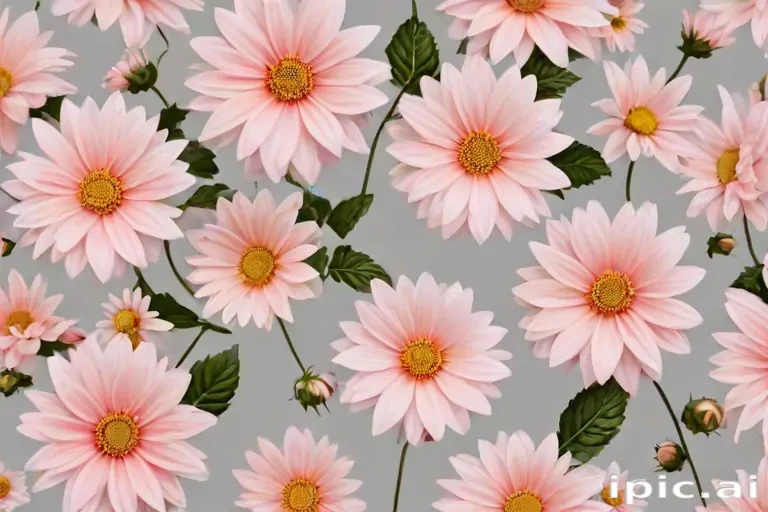 aesthetic flowers transparent background