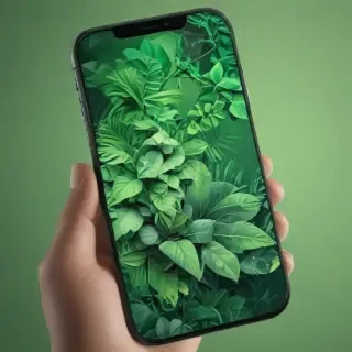 iphone green wallpaper