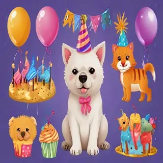 party animal clipart