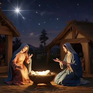 merry christmas nativity images free