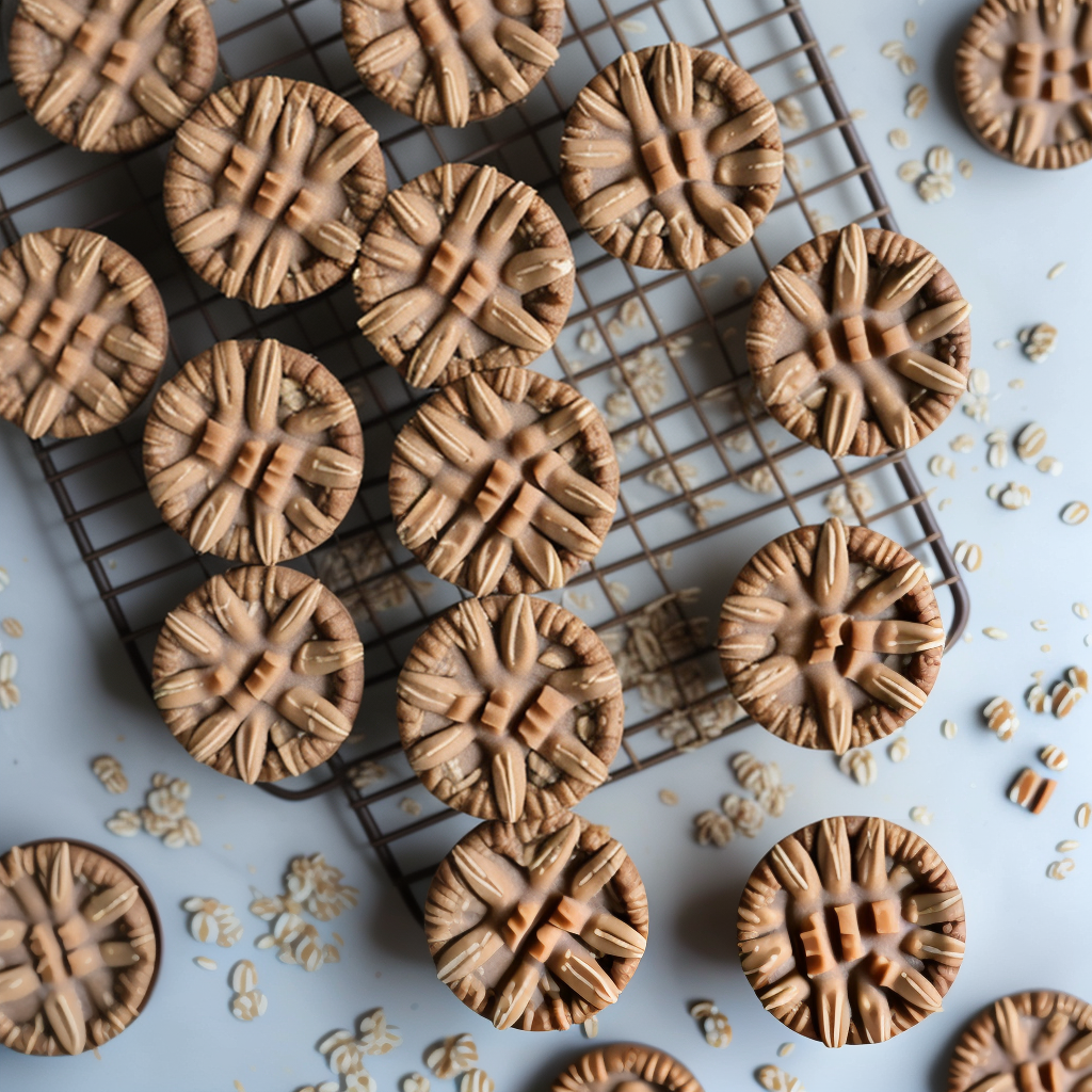 no bake peanut butter oat cups
