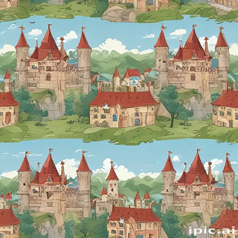 cartoon castel