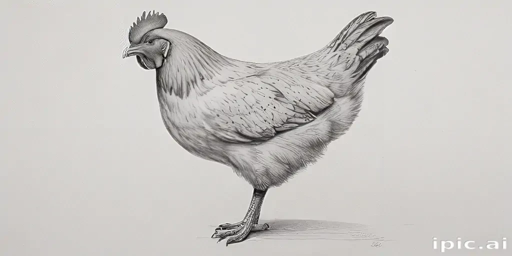 chicken drawing