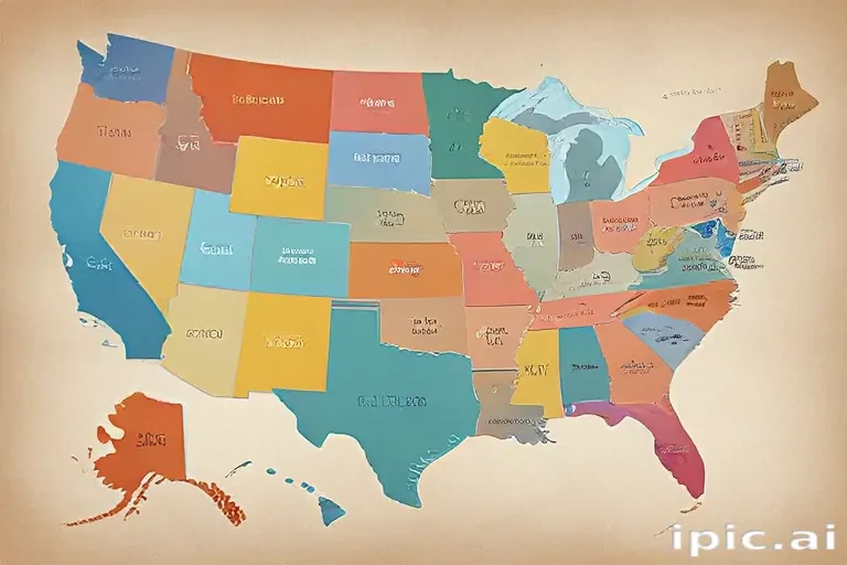 us states map