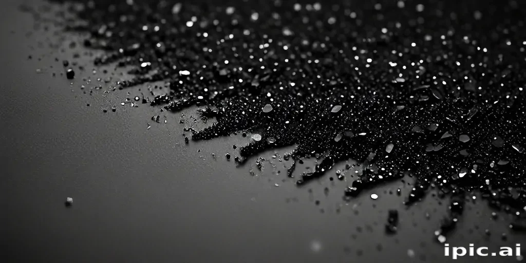 high resolution black glitter background