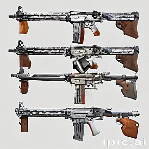 transparent guns png