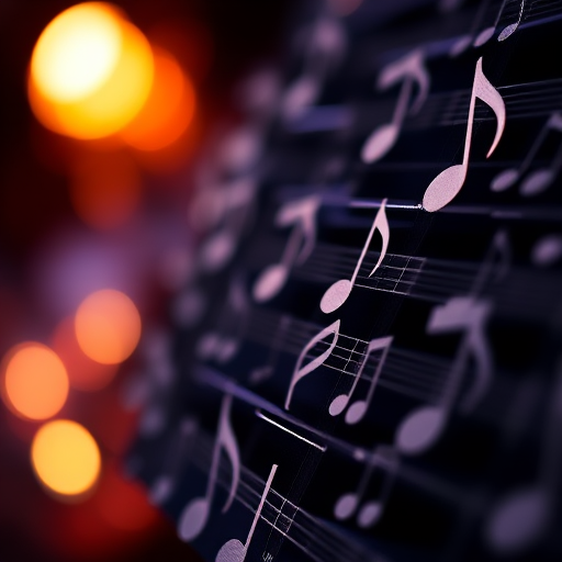 notes music background