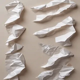crumpled paper overlay