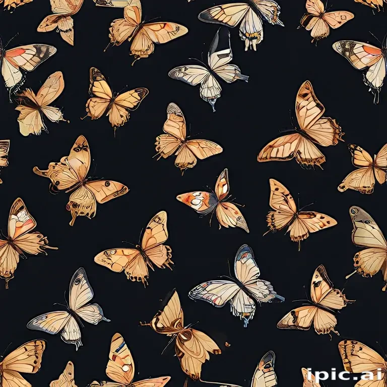 butterfly background transparent