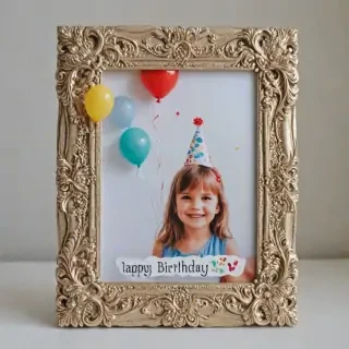 birthday frame