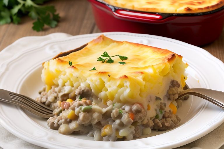 what to serve shepherd's pie with