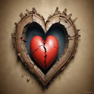 broken heart wallpaper