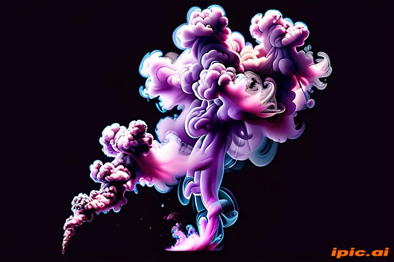purple smoke png