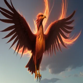 picture of a phoenix