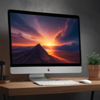pc screen mockup