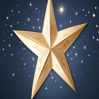 clipart of christmas star