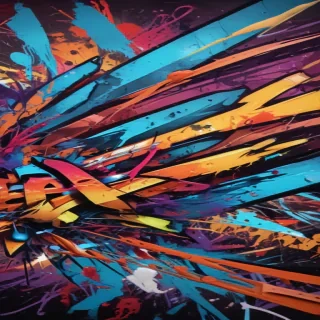graffiti art background