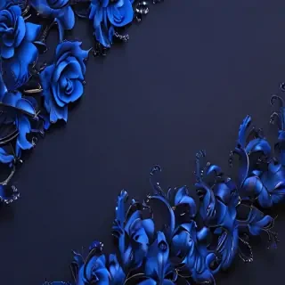 royal blue background aesthetic