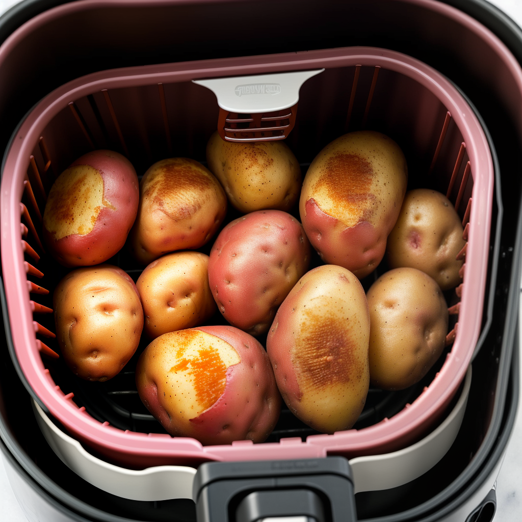 red potatoes in the air fryer