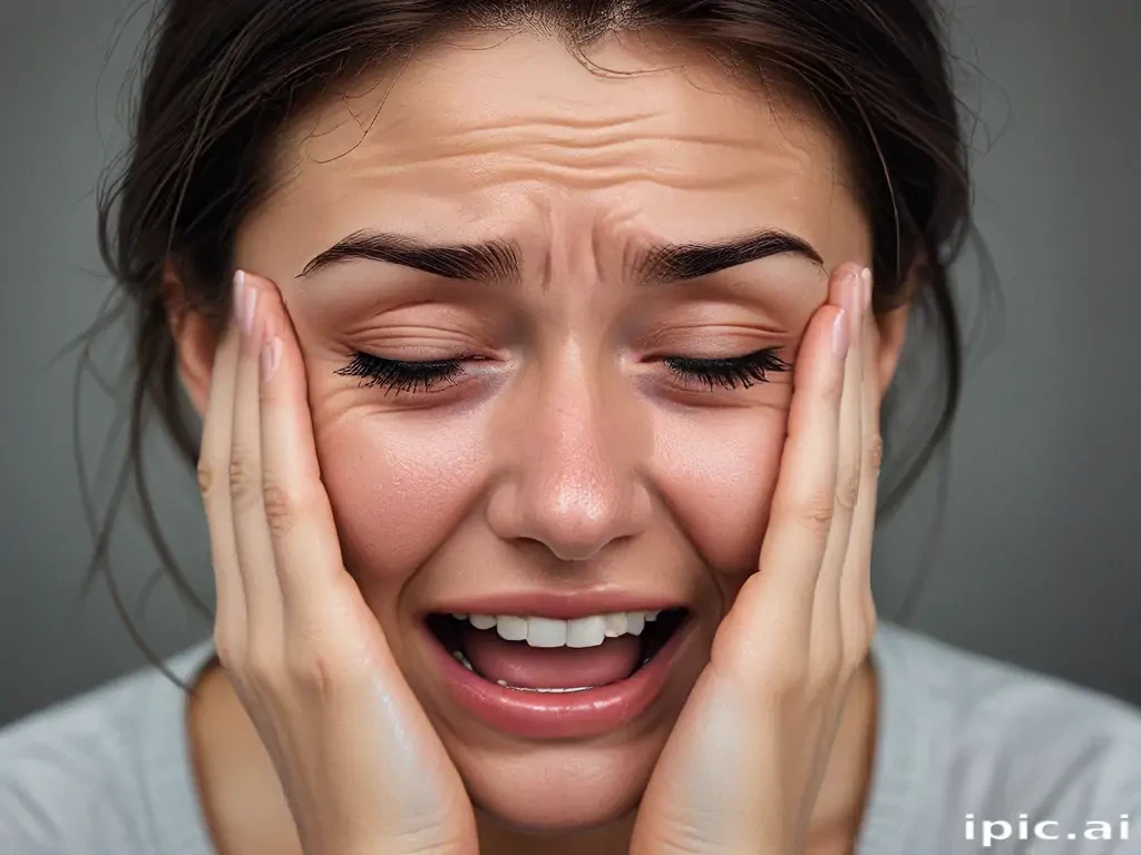 picture of someone crying