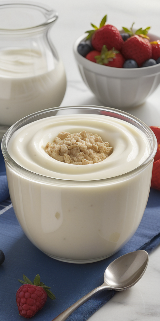greek yogurt and pudding mix
