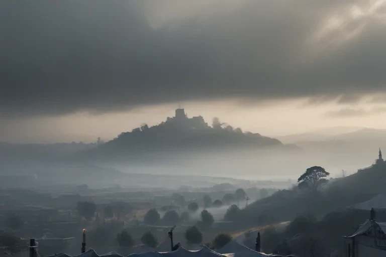 foggy background