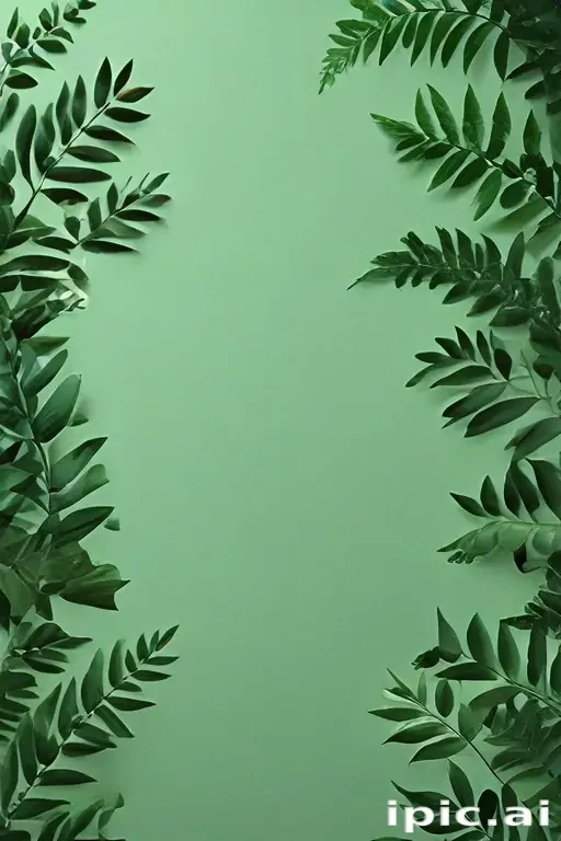 aesthetic green background