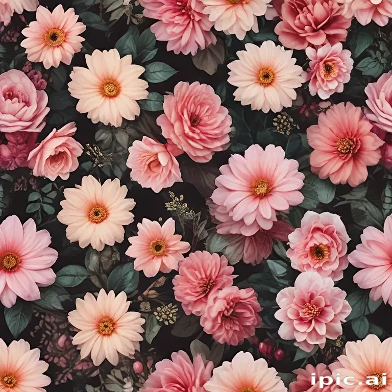 aesthetic flower backgrounds