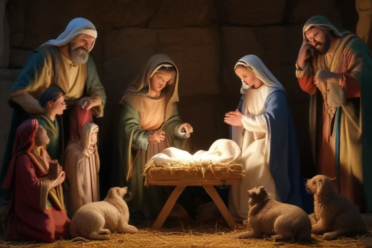 merry christmas nativity images free