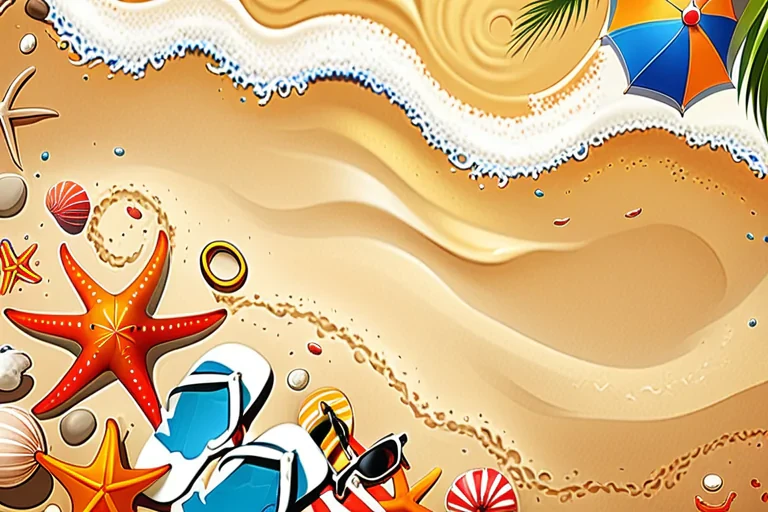 summer beach background